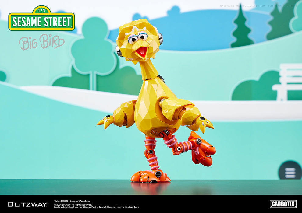 BLITZWAY JAPAN CARBOTIX Big Bird Action Figure JAPAN OFFICIAL