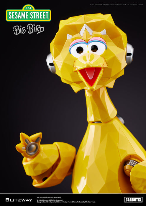 BLITZWAY JAPAN CARBOTIX Big Bird Action Figure JAPAN OFFICIAL