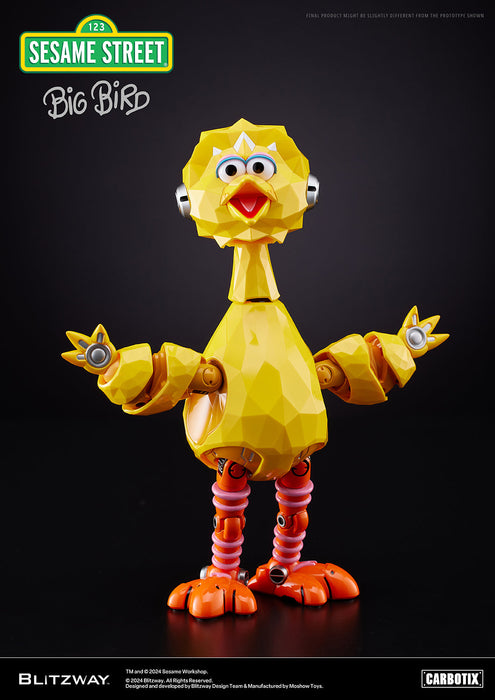 BLITZWAY JAPAN CARBOTIX Big Bird Action Figure JAPAN OFFICIAL