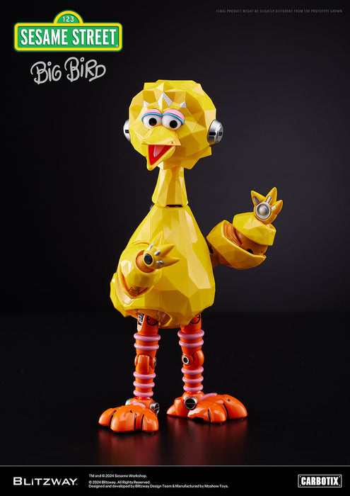 BLITZWAY JAPAN CARBOTIX Big Bird Action Figure JAPAN OFFICIAL