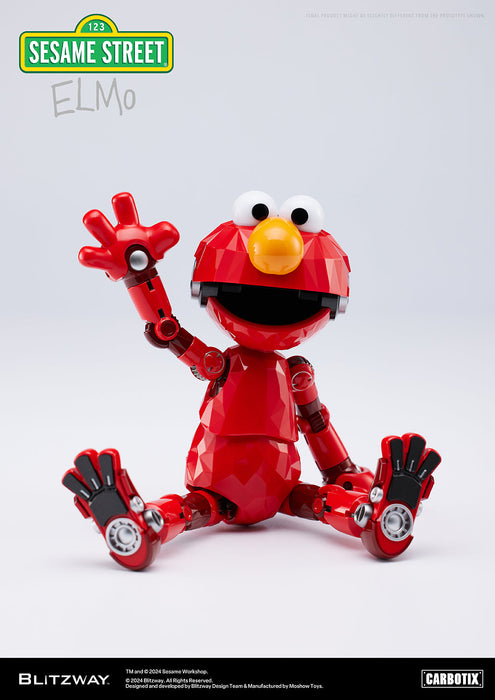 BLITZWAY JAPAN CARBOTIX Elmo Action Figure JAPAN OFFICIAL