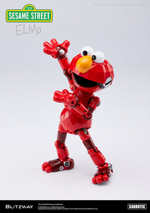 BLITZWAY JAPAN CARBOTIX Elmo Action Figure JAPAN OFFICIAL