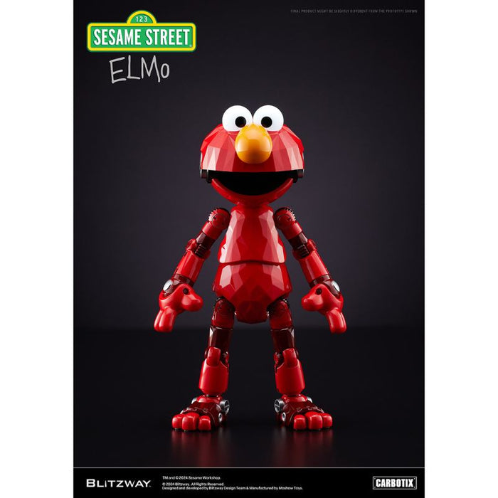 BLITZWAY JAPAN CARBOTIX Elmo Action Figure JAPAN OFFICIAL