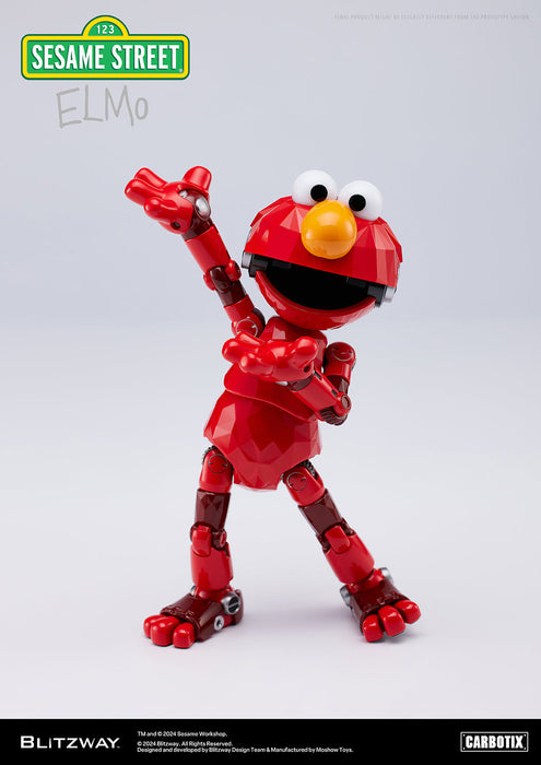 BLITZWAY JAPAN CARBOTIX Elmo Action Figure JAPAN OFFICIAL