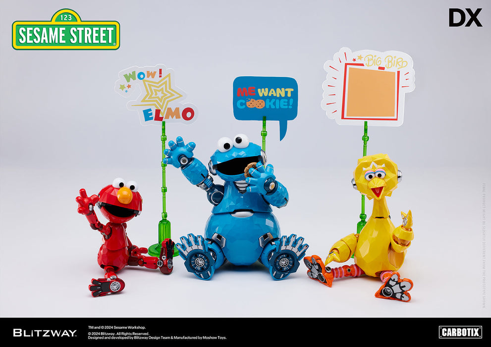 BLITZWAY JAPAN CARBOTIX Sesame Street DX Ver Action Figure JAPAN OFFICIAL