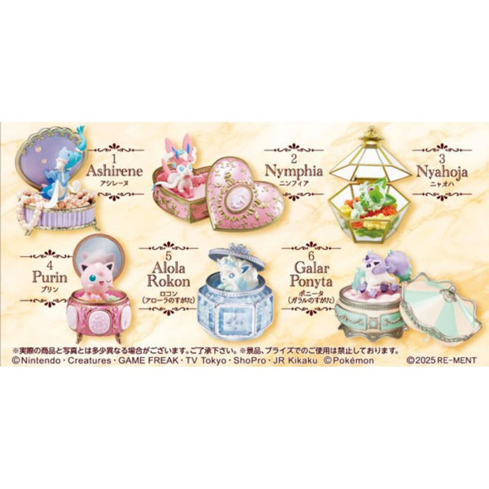 Re-Ment Pokemon Romantic Collection Complete Set Box Figure JAPAN OFFICIAL