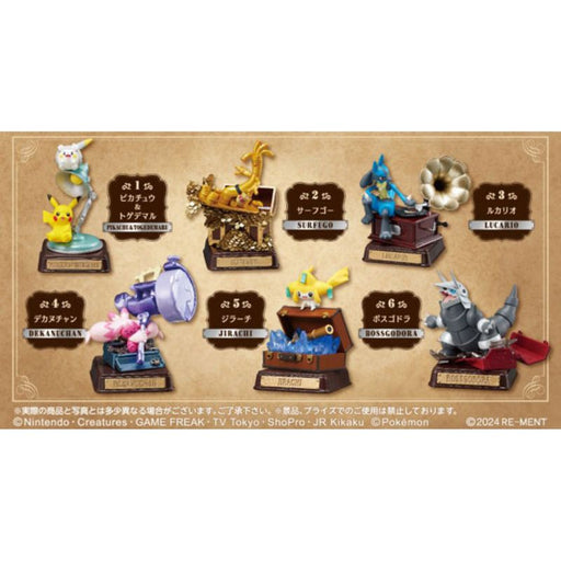 Re-Ment Pokemon VINTAGE COLLECTION Type Steel Complete Set Box Figure JAPAN