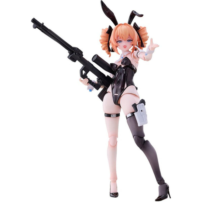 Sushing BUNNY RAPID ACTION SQUAD Sniper Leoni 1/12 Action Figure JAPAN OFFICIAL