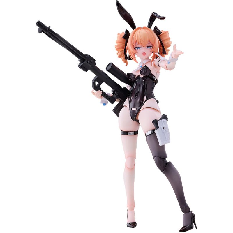 ゲームキャラクター BUNNY RAPID ACTION SQUAD LEONI 1/12 Sushing BUNNY RAPID ACTION SQUAD Sniper Leoni 1/12 Action Figure