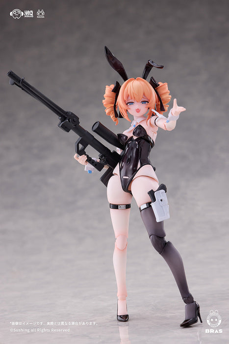 Sushing BUNNY RAPID ACTION SQUAD Sniper Leoni 1/12 Action Figure JAPAN OFFICIAL