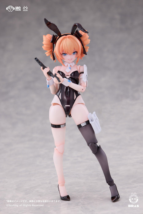 Sushing BUNNY RAPID ACTION SQUAD Sniper Leoni 1/12 Action Figure JAPAN OFFICIAL