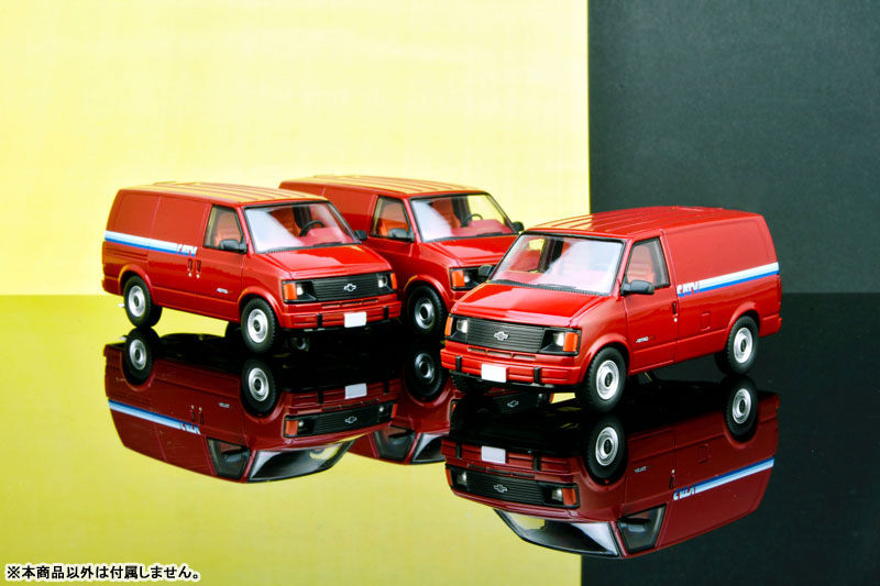 Tomica Limited Vintage NEO 1/64 LV-N344a Chevrolet Astro Van Red JAPAN OFFICIAL