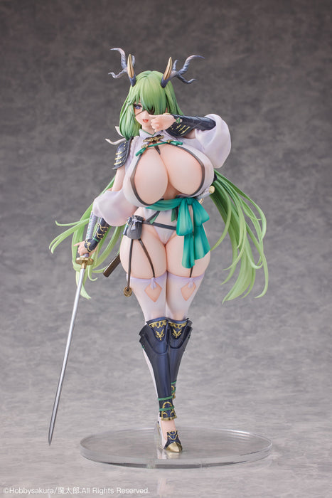 Hobby sakura Dokuganryu-chan illustration by Mataro 1/6 Figure JAPAN OFFICIAL