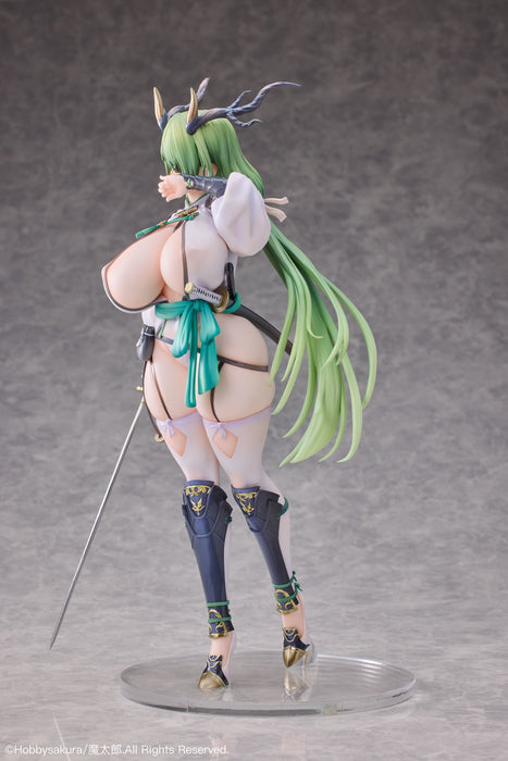 Hobby sakura Dokuganryu-chan illustration by Mataro 1/6 Figure JAPAN OFFICIAL