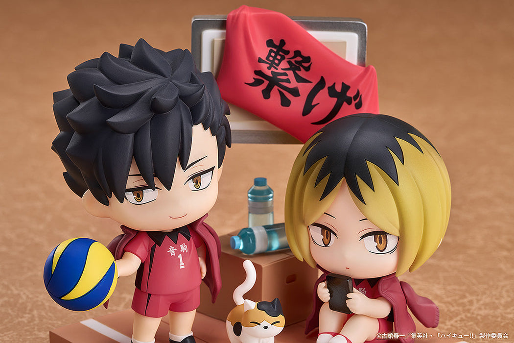 Qset+ Haikyuu!! Tetsuro Kuroo & Kenma Kozume Figure JAPAN OFFICIAL