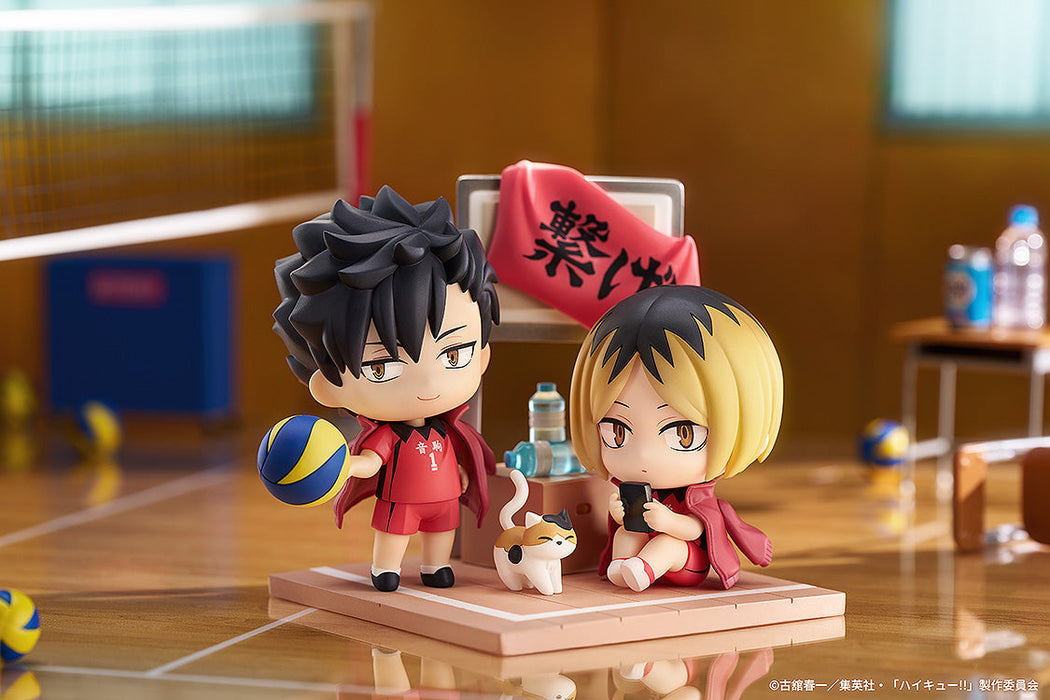 Qset+ Haikyuu!! Tetsuro Kuroo & Kenma Kozume Figure JAPAN OFFICIAL