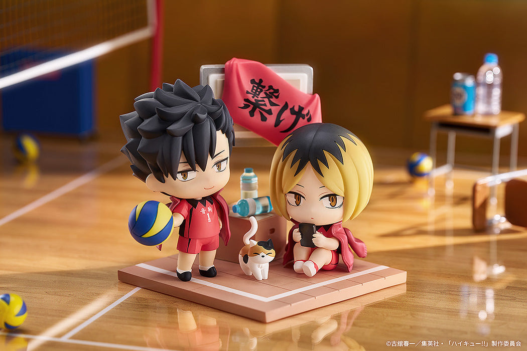 Qset+ Haikyuu!! Tetsuro Kuroo & Kenma Kozume Figure JAPAN OFFICIAL