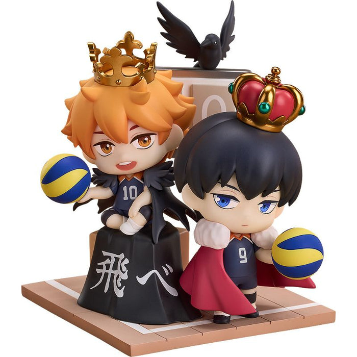 Qset+ Haikyuu!! Shoyo Hinata & Tobio Kageyama Figure JAPAN OFFICIAL