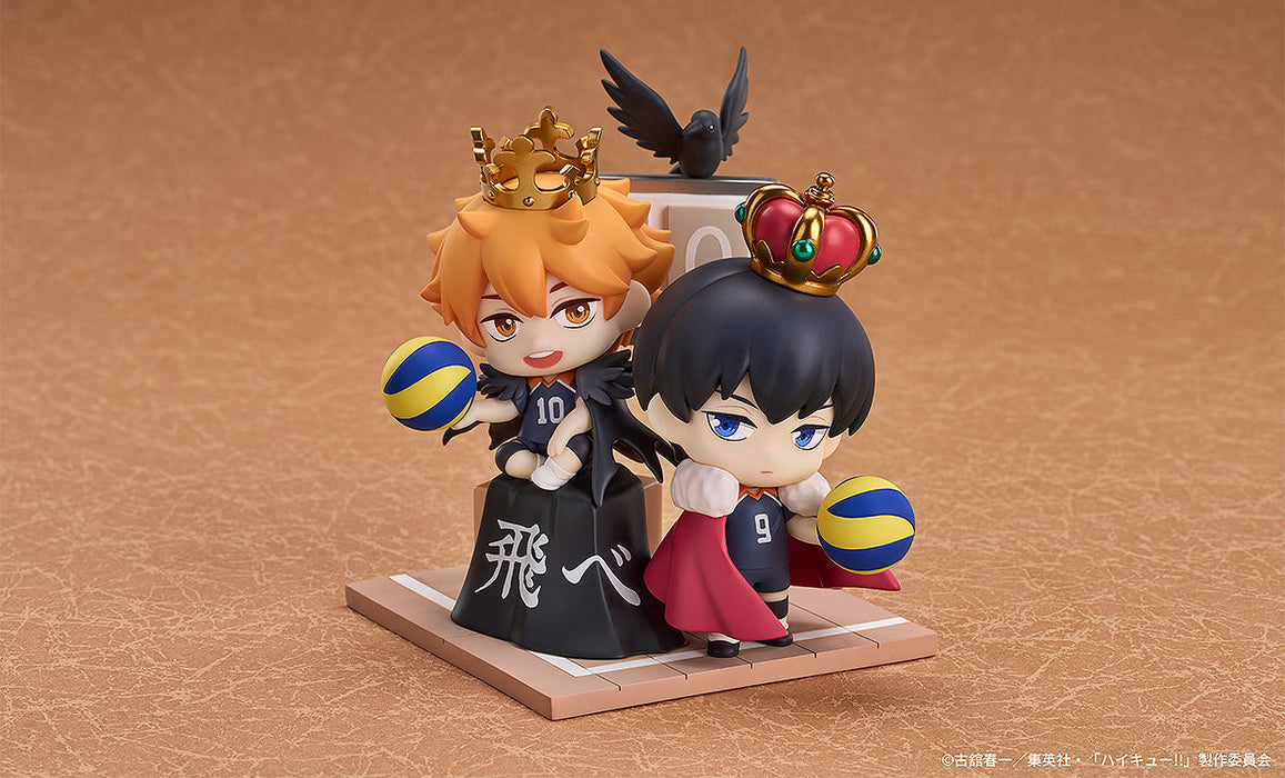 Qset+ Haikyuu!! Shoyo Hinata & Tobio Kageyama Figure JAPAN OFFICIAL