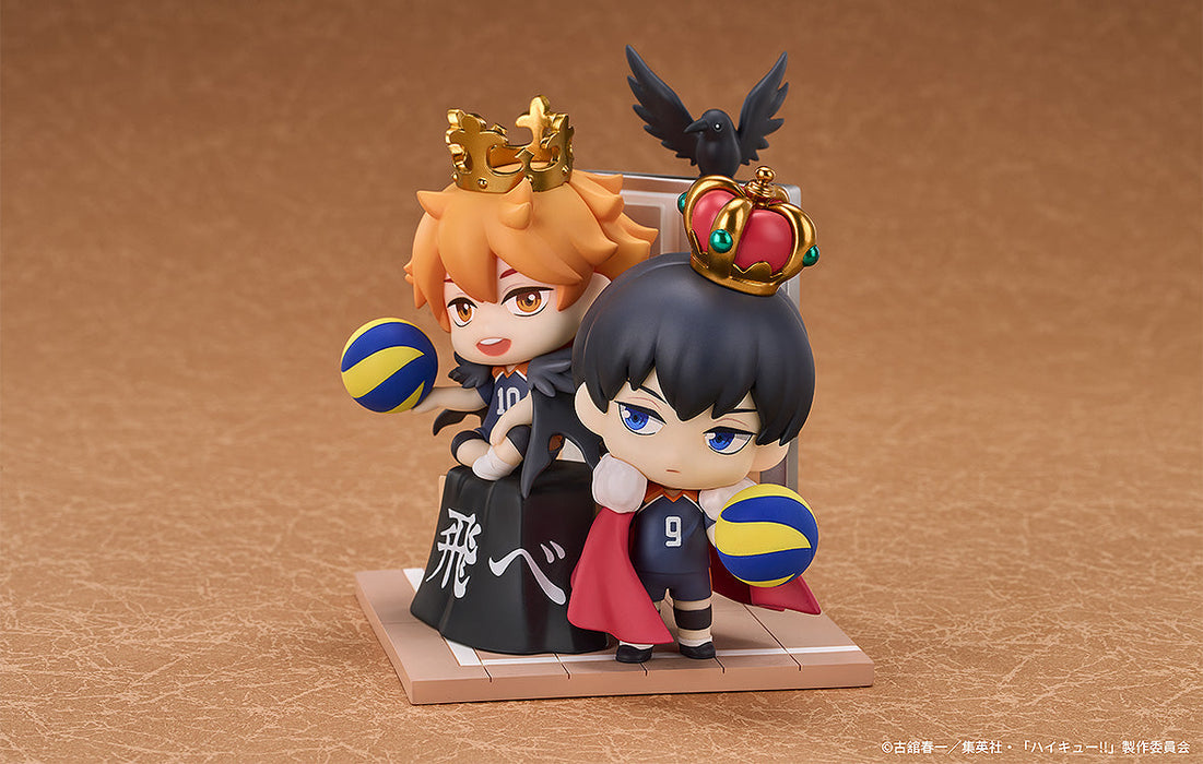 Qset+ Haikyuu!! Shoyo Hinata & Tobio Kageyama Figure JAPAN OFFICIAL