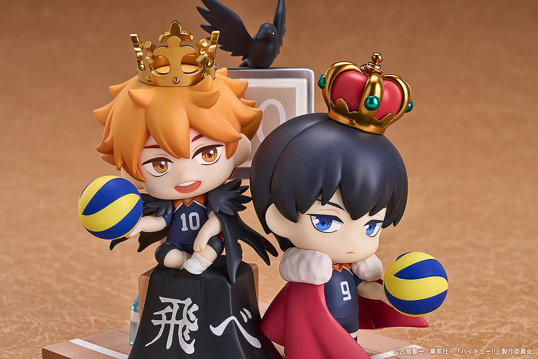 Qset+ Haikyuu!! Shoyo Hinata & Tobio Kageyama Figure JAPAN OFFICIAL