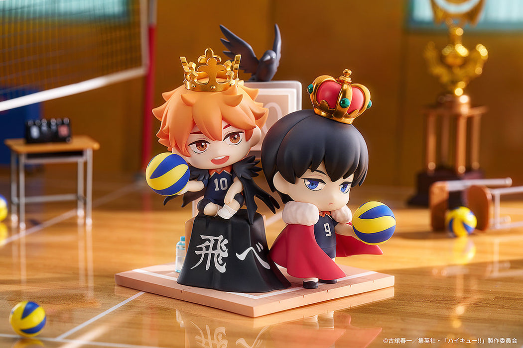 Qset+ Haikyuu!! Shoyo Hinata & Tobio Kageyama Figure JAPAN OFFICIAL