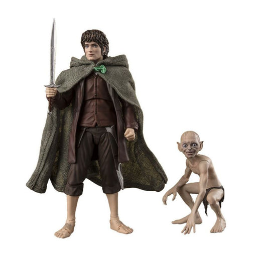 BANDAI S.H.Figuarts The Lord of the Rings Frodo Baggins & Gollum Action Figure