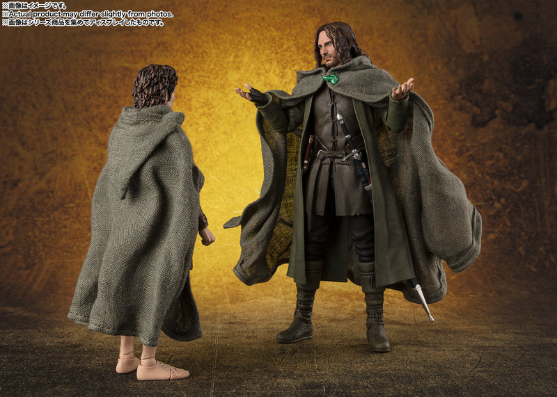 BANDAI S.H.Figuarts Der Herr der Ringe Frodo Beutlin und Gollum Actionfigur