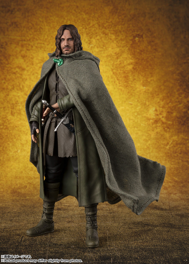 BANDAI S.H.Figuarts Der Herr der Ringe Aragorn Actionfigur JAPAN OFFIZIELL