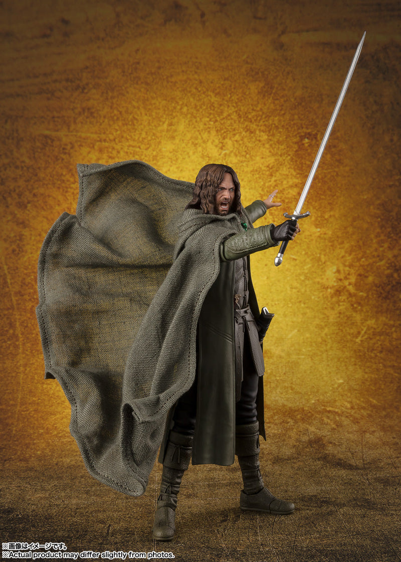 BANDAI S.H.Figuarts Der Herr der Ringe Aragorn Actionfigur JAPAN OFFIZIELL