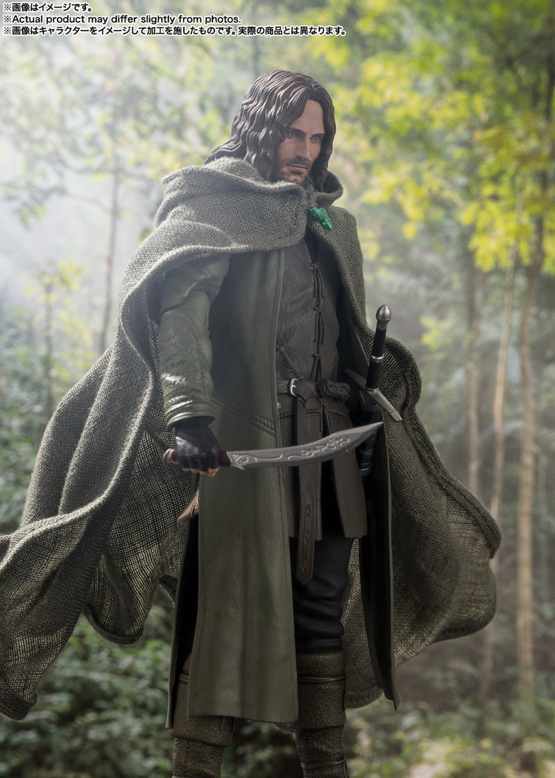 BANDAI S.H.Figuarts Der Herr der Ringe Aragorn Actionfigur JAPAN OFFIZIELL