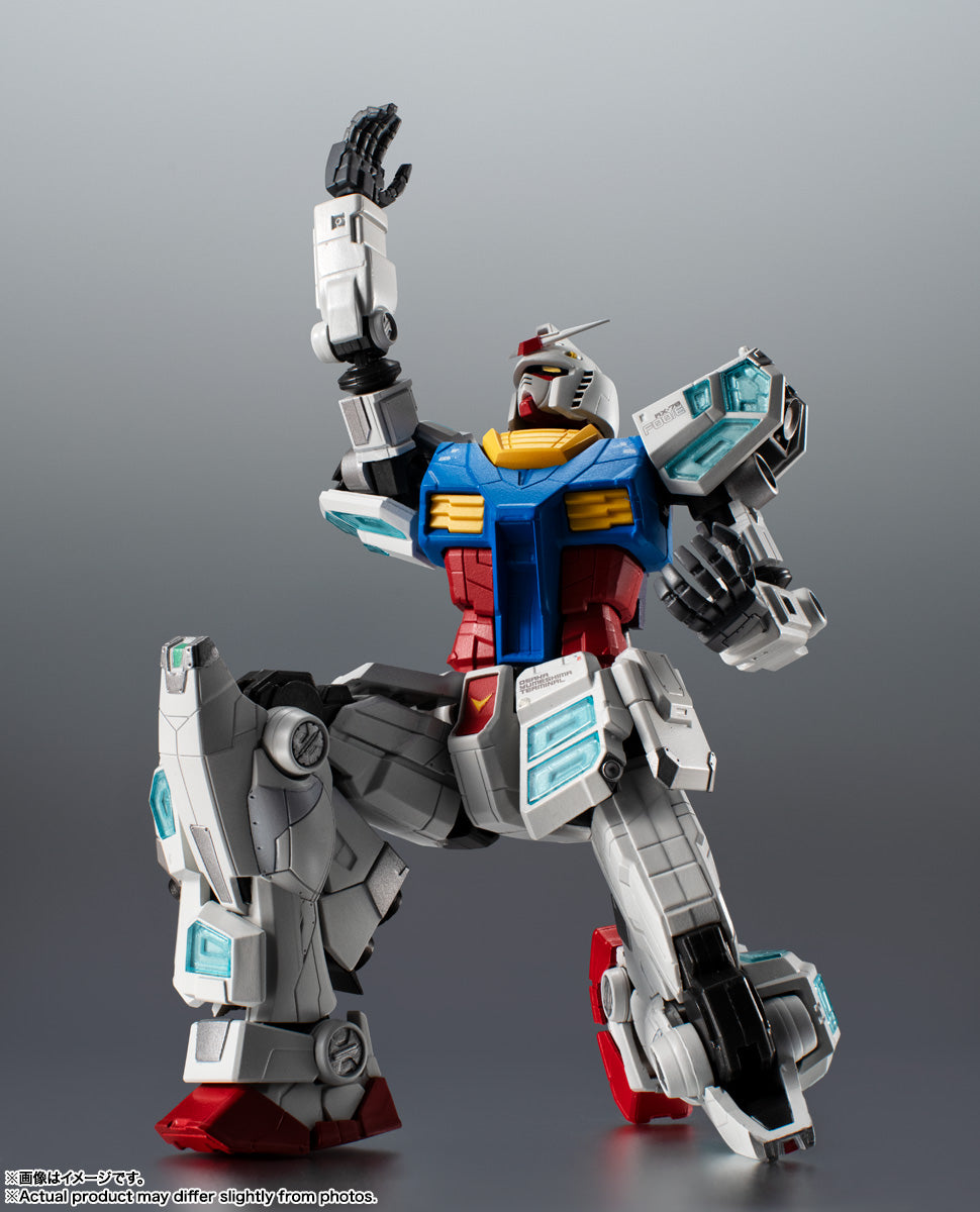 BANDAI Robot Spirits SIDE MS RX-78F00/E Gundam Action Figure JAPAN