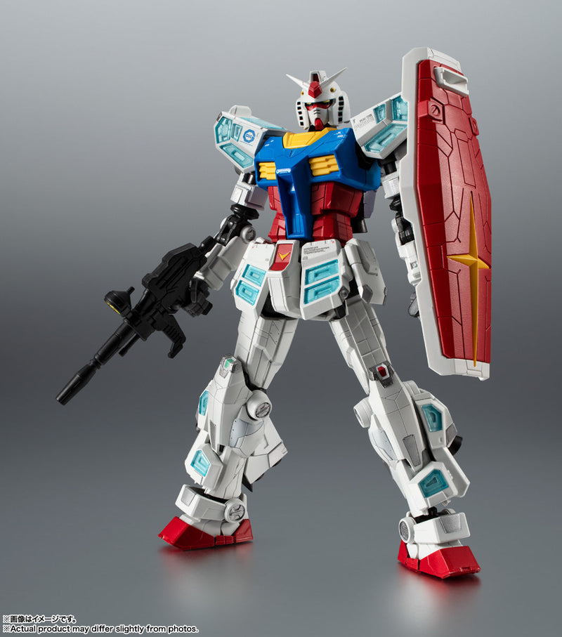 BANDAI Robot Spirits SIDE MS RX-78F00/E Gundam Actionfigur JAPAN OFFIZIELL