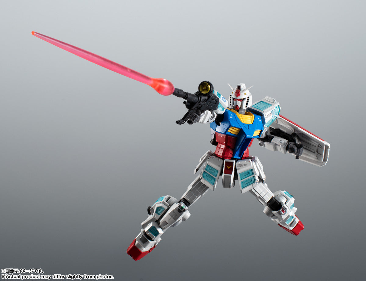 BANDAI Robot Spirits SIDE MS RX-78F00/E Gundam Action Figure JAPAN