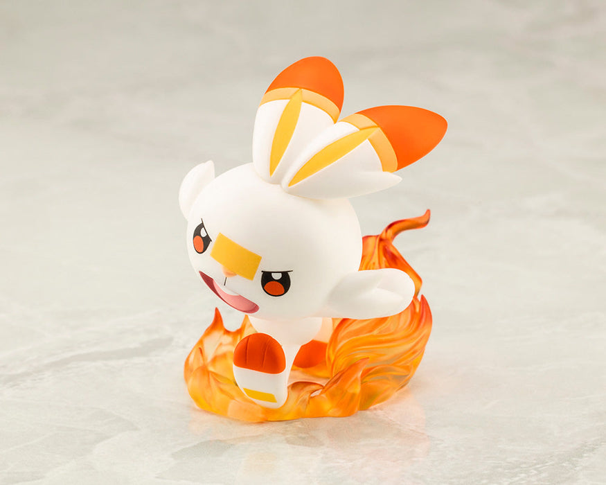 Kotobukiya ARTFX J Pokemon Victor with Scorbunny 1/8 Figure JAPAN OFFICIAL