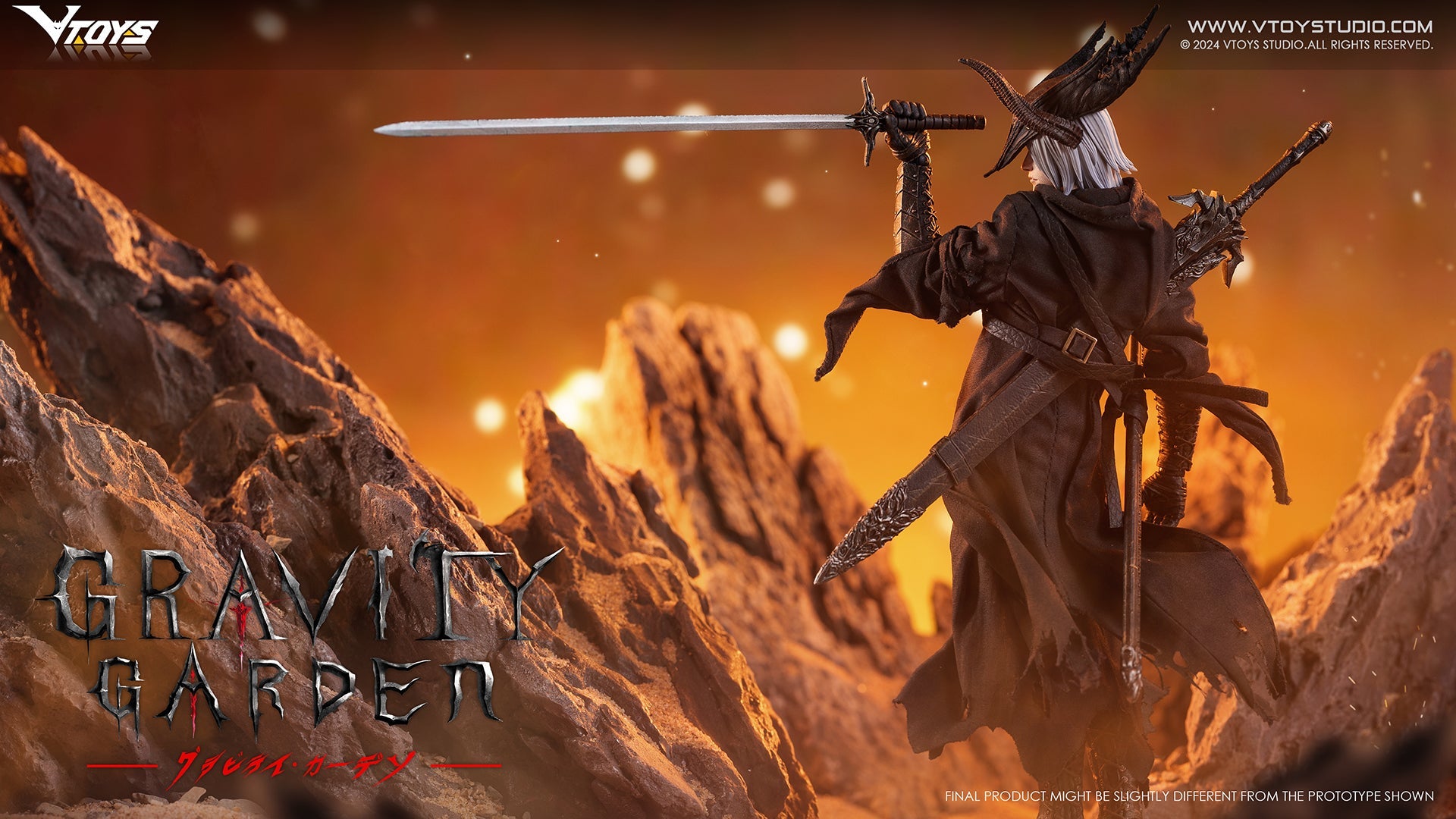 VTOYS GRAVITY GARDEN HUNTER OF DRAGONFYRE 1/12 Deluxe Edition