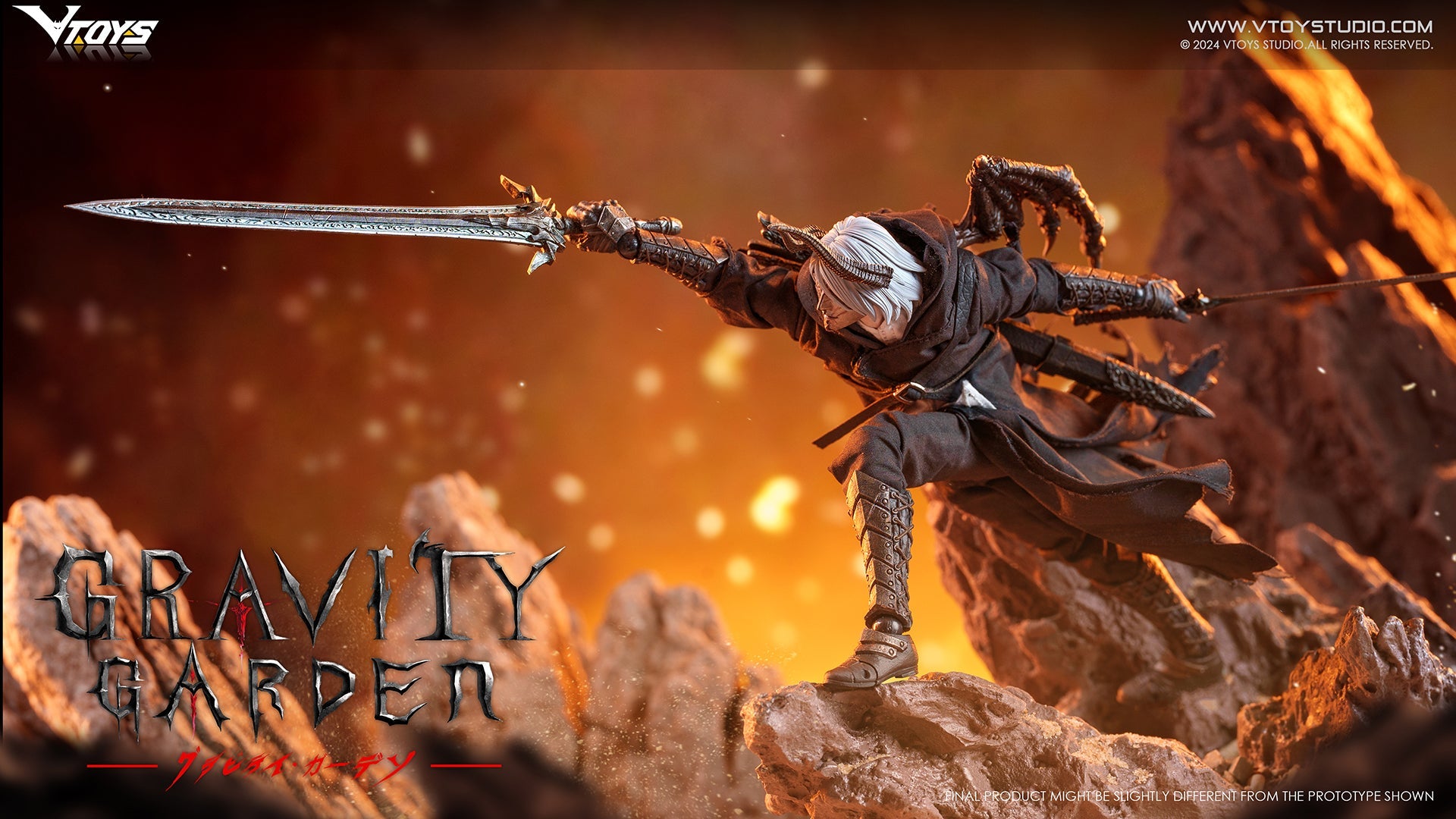 VTOYS 1/12 Hunter of Dragonfyre（現状品） VTOYS GRAVITY GARDEN HUNTER OF DRAGONFYRE 1/12 Deluxe Edition