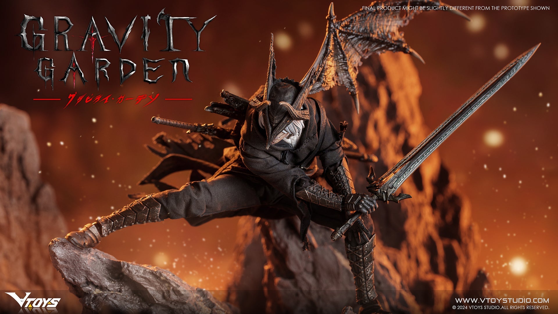 VTOYS GRAVITY GARDEN HUNTER OF DRAGONFYRE 1/12 Deluxe Edition
