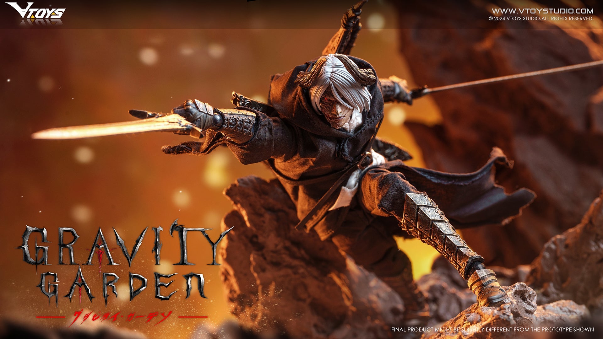 VTOYS GRAVITY GARDEN HUNTER OF DRAGONFYRE 1/12 Deluxe Edition