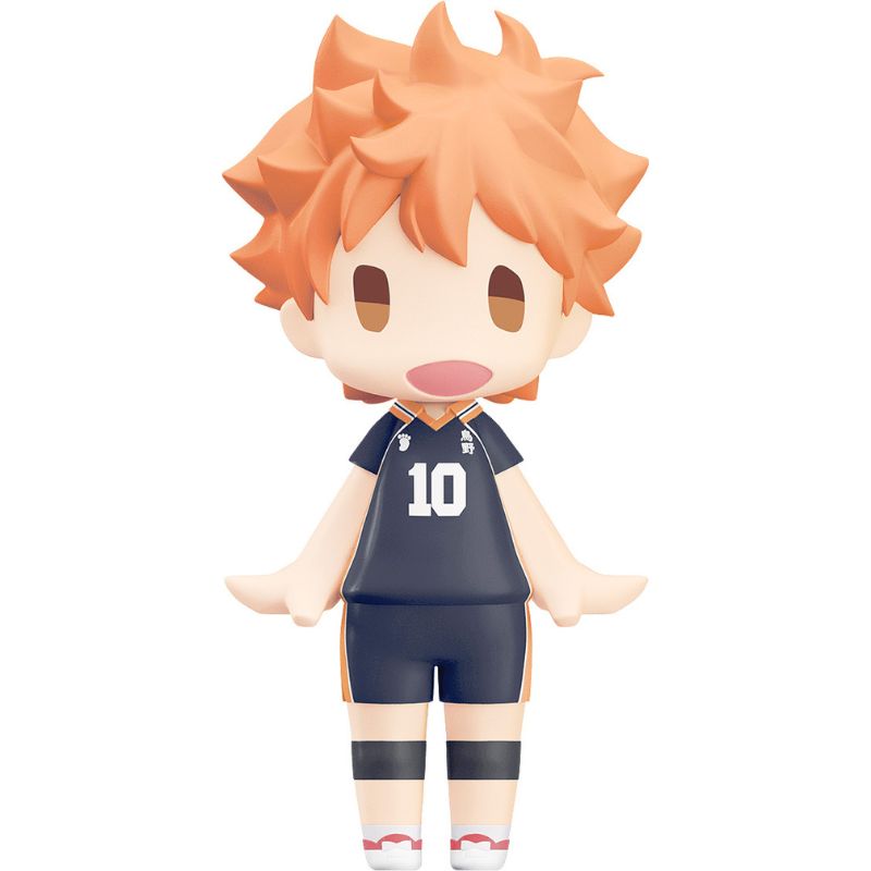HELLO! GOOD SMILE Haikyuu!! Shoyo Hinata Action Figure JAPAN OFFICIAL