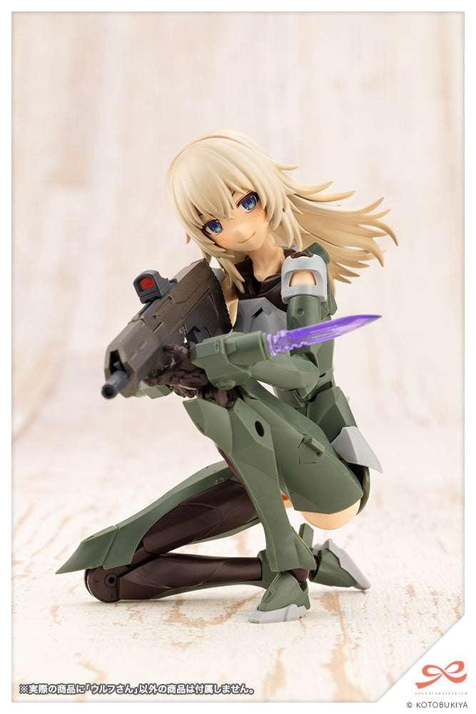 Kotobukiya Sousai Shoujo Teien Wolf 1/10 Kit de modèle en plastique officiel du Japon