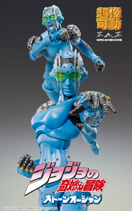 Super Action Statue JoJo's Bizarre Adventure 6 S.F Action Figure JAPAN OFFICIAL