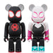 BE@RBRICK SPIDER-MAN Miles Morales & SPIDER-GWEN 2PCS Set Action Figure JAPAN