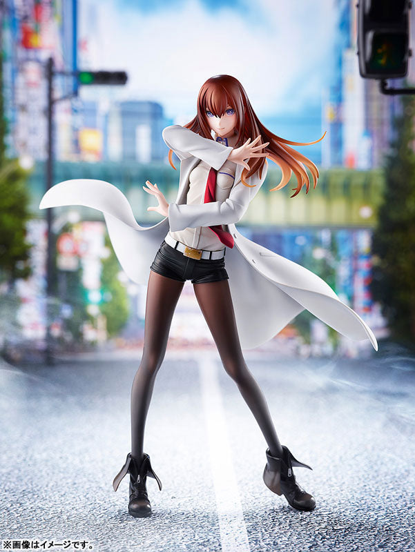 WAVE Steins;Gate Kurisu Makise Lab Coat Style 1/7 Figur JAPAN OFFIZIELL