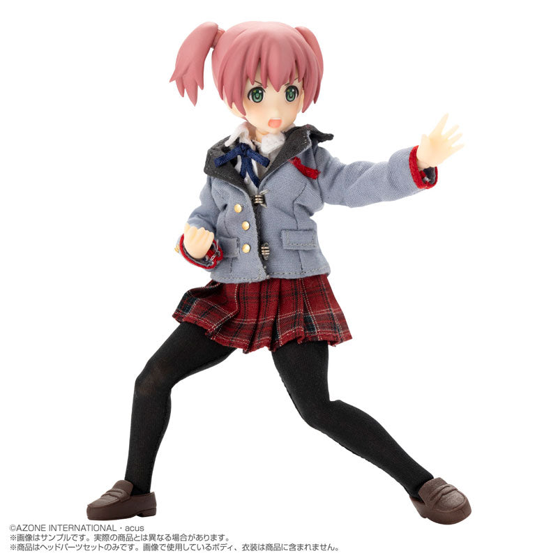 Azone Custom Lily TYPE-C Head Part Set Light Purplish Red JAPAN OFFICIAL