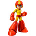 Three Zero MDLX Mega Man Fire Storm Action Figure JAPAN OFFICIAL