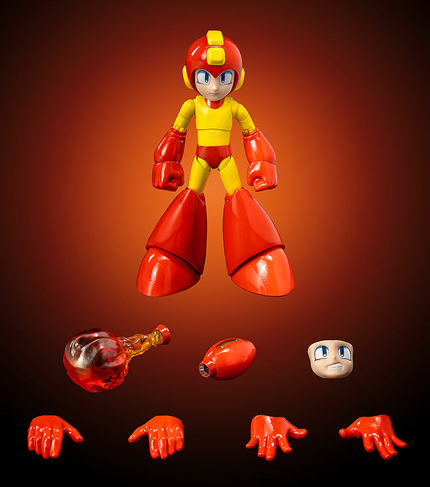 Three Zero MDLX Mega Man Fire Storm Action Figure JAPAN OFFICIAL