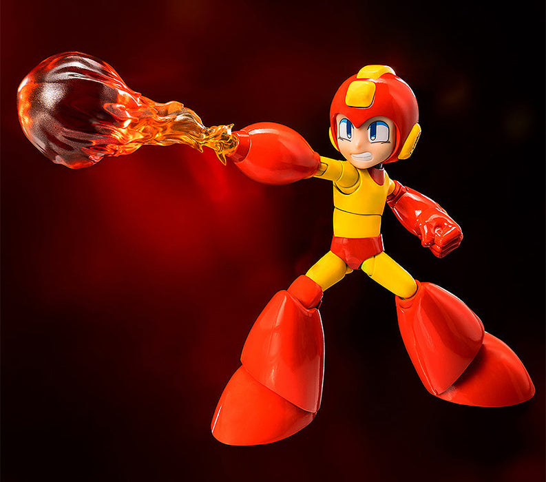 Three Zero MDLX Mega Man Fire Storm Action Figure JAPAN OFFICIAL