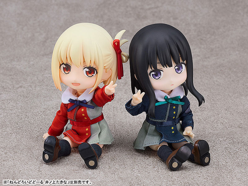Muñeca Nendoroid Lycoris Recoil Chisato Nishikigi Figura de acción OFICIAL DE JAPÓN