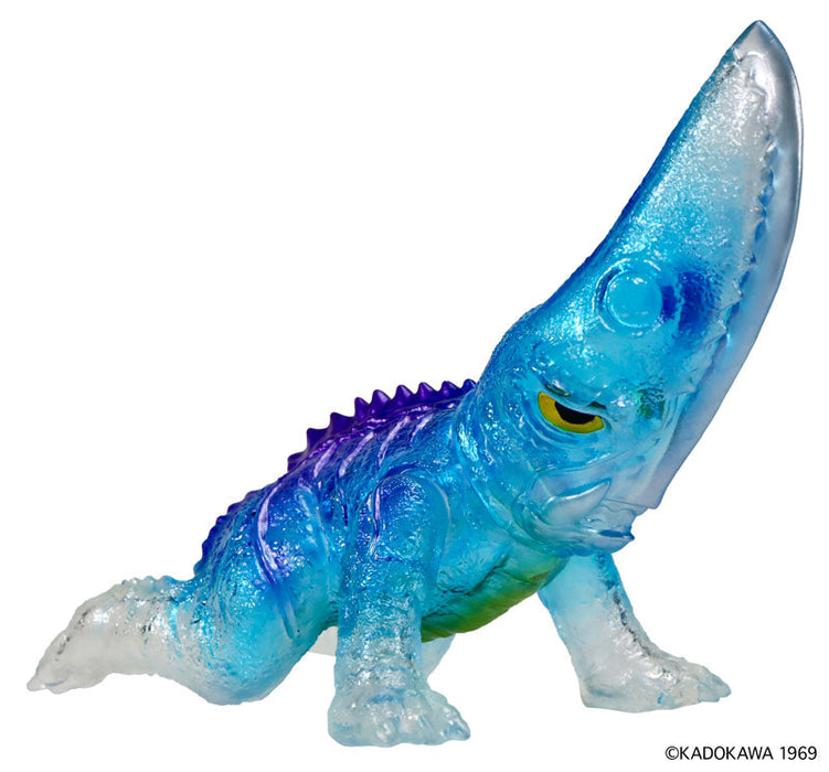 Middle Size Series Giant Evil Beast Guiron 1969 Clear Blue Ver Soft Vinyl Figure